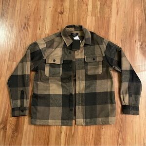 Magaschoni Plaid Shacket/ Coat